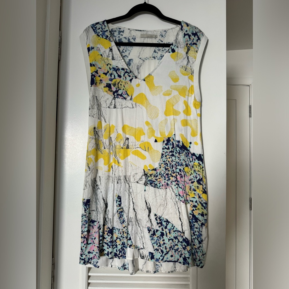 TOWNSEN | Multicolor Print Mini Shift Dress | Size M